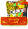 Thumbnail Page Brand Generator With MRR