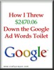 Thumbnail Google Adwords Toilet With MRR Thumbnail Google Adwords Toilet With MRR