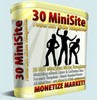 Thumbnail 30 MiniSite Templates With MRR
