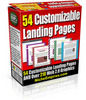 Thumbnail Clean Landing Page Templates With PLR