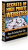 Thumbnail Secrets Of High Profit Website With PLR