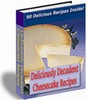 Thumbnail Deliciously Decadent Cheesecake Recipe Ebook With MRR