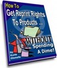 Thumbnail How To Get Reprint Rights To Products Without Paying A Dime!