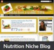 Thumbnail Nutrition Niche Blog