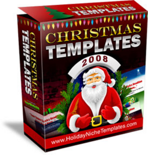 Product picture Christmas Templates with MRR