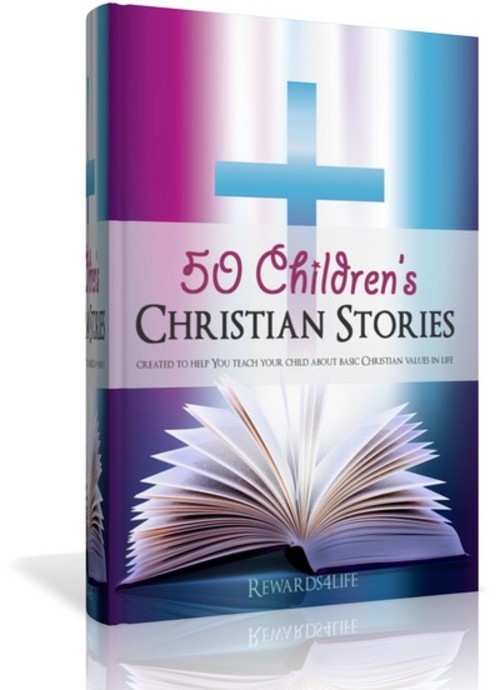 Product picture 50 Childrens Christian Stories with MRR