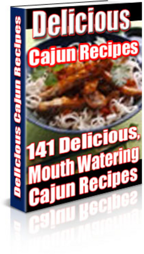Product picture Delicious Cajun Recipes With MRR