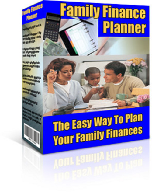 Product picture Family Finance Planner With MRR