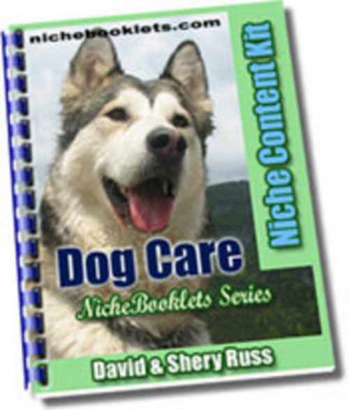 Product picture Dog Care Ebook With MRR