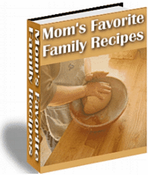 Product picture Moms Favorite Family Recipes With MRR