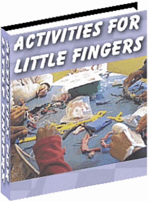 Product picture Activities For Little Fingers With MRR