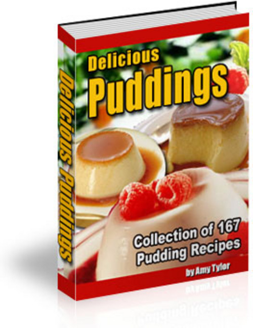 Product picture 167 Delicious Puddings Recipes With MRR