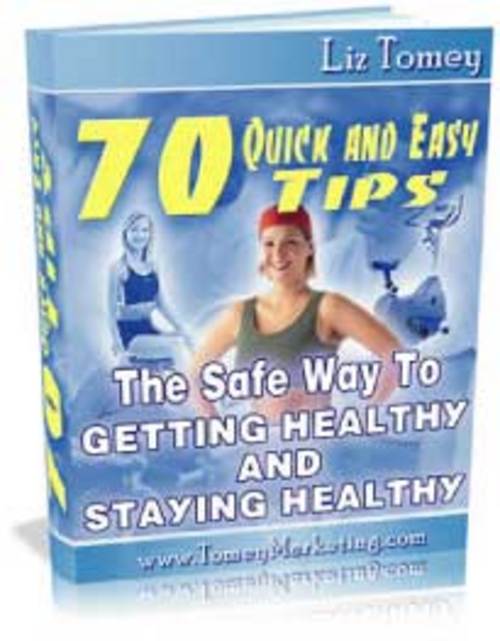 Product picture 70 Easy Tips On How To Get Healthy With MRR