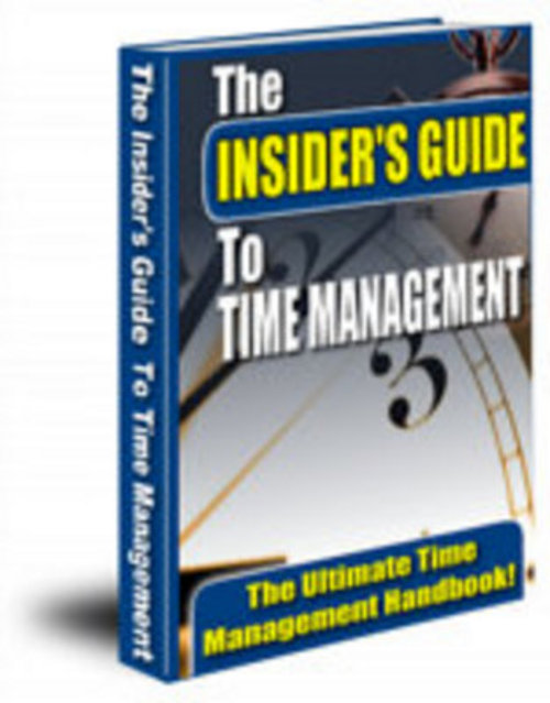 Product picture The Insiders Guide To Time Management