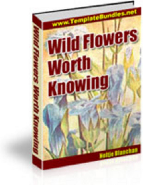 Product picture Wild Flowers Worth Knowing