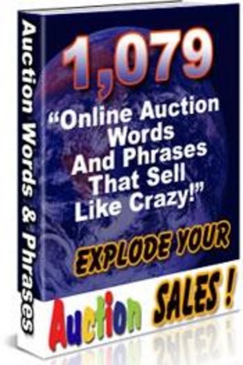 Product picture Online Auction Words And Phrases That Sell Like Crazy!