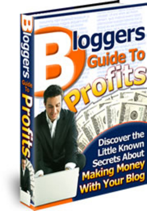 Product picture Bloggers Guide To Profits