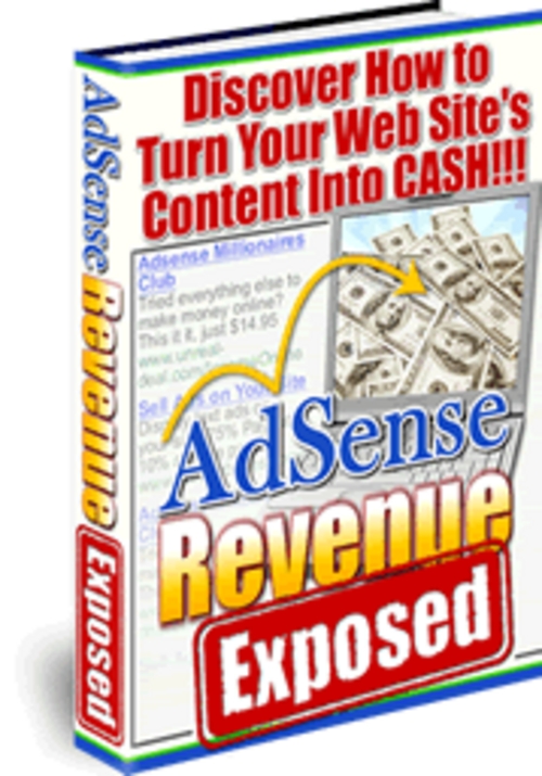 Product picture AdSense Revenue Exposed