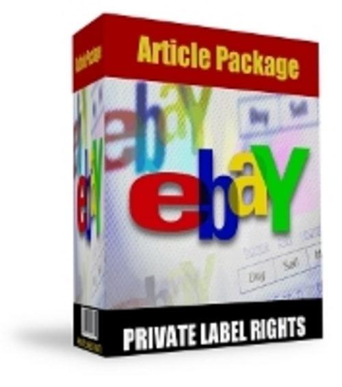 Product picture 40 eBay Marketing PLR Articles Pack