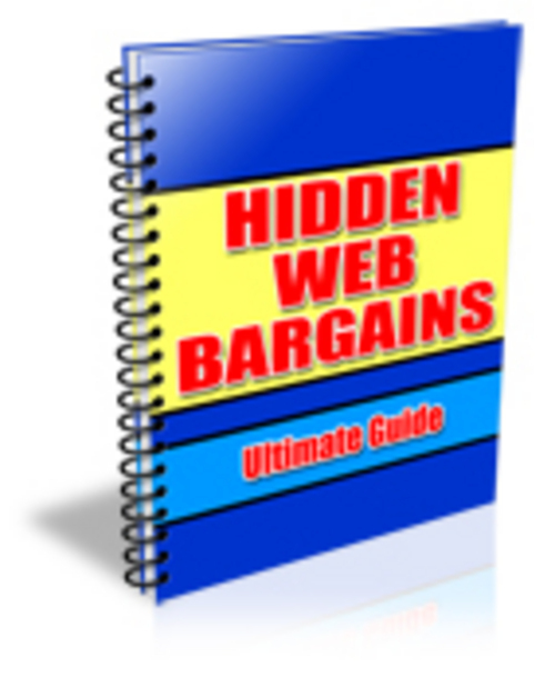 Product picture Ultimate Guide To Hidden Web Bargains