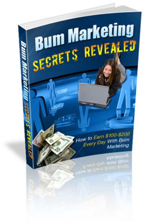 Product picture Bum Marketing Secrets Revealed With PLR