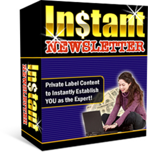 Product picture Instant Newsletter With MRR