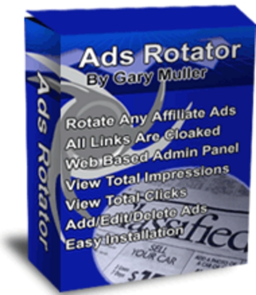 Product picture Ads Rotator Rotate Any Affiliate Ads by Gary Muller