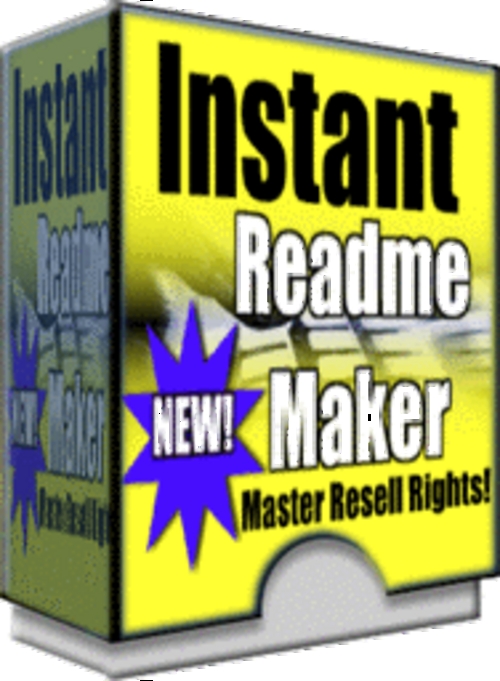 Product picture Instant Readme Maker With MRR