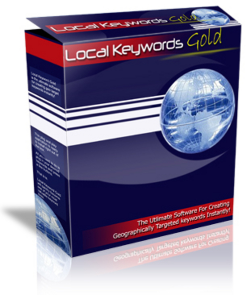 Product picture Local Keywords Gold Demographic Geographic Software with MRR