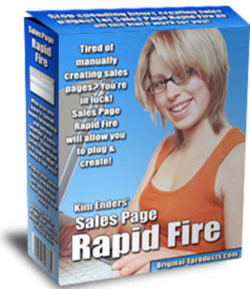 Product picture Sales Page Rapid Fire With MRR