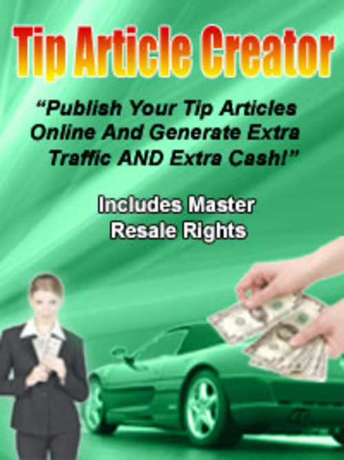 Product picture Tip Article Creator With MRR