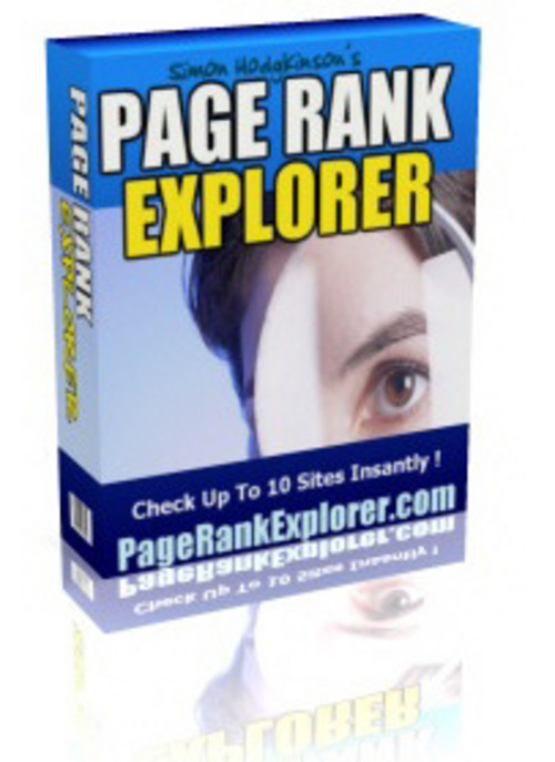 Product picture Page Rank Explorer With MRR