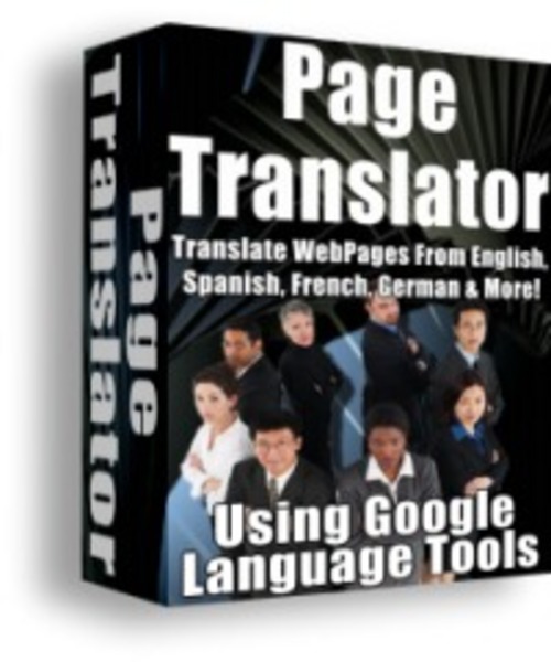 Product picture Page Translator With MRR
