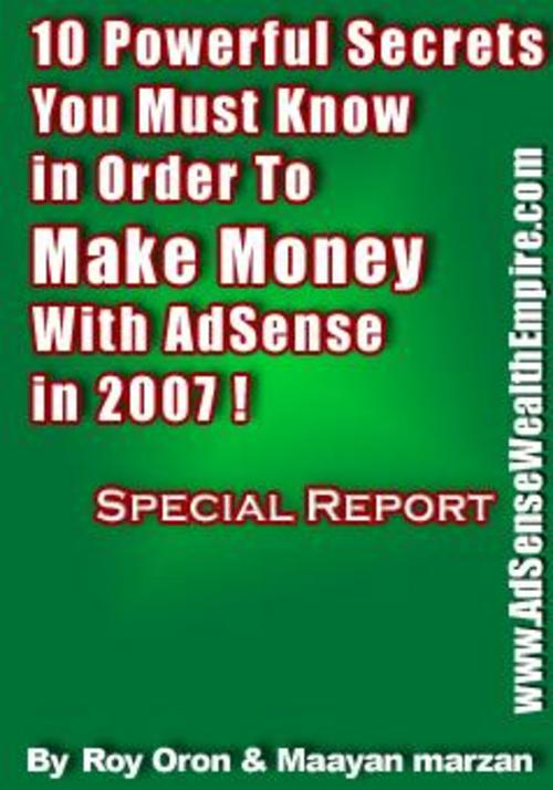 Product picture 10 Powerful Secrets You Must Know To Make Money With AdSense