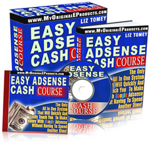 Product picture Easy Adsense Cash Course With MRR