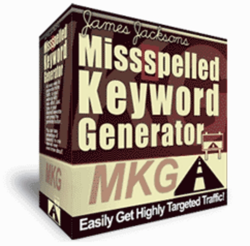 Product picture Misspelled Keyword Generator With MRR