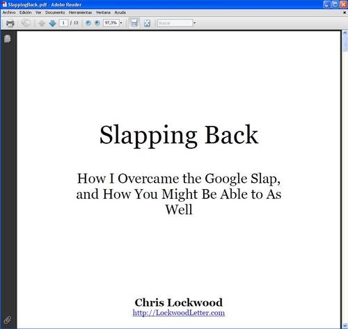 Product picture Slapping Back With MRR