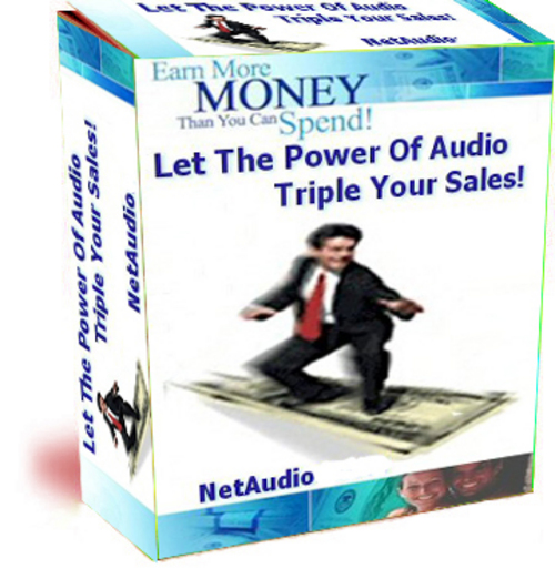 Product picture Net Audio Pro - Let The Power Of Audio Triple Your Sales