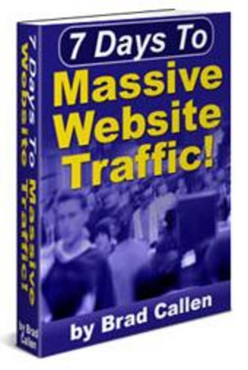 Product picture 7 Days To Massive Website Traffic
