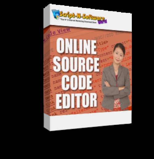Product picture Online Source Code Editor With MRR