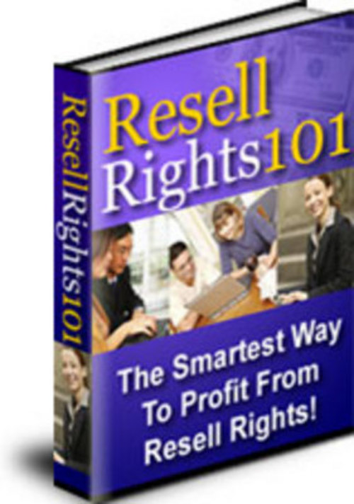 Product picture Resell Rights 101 With MRR