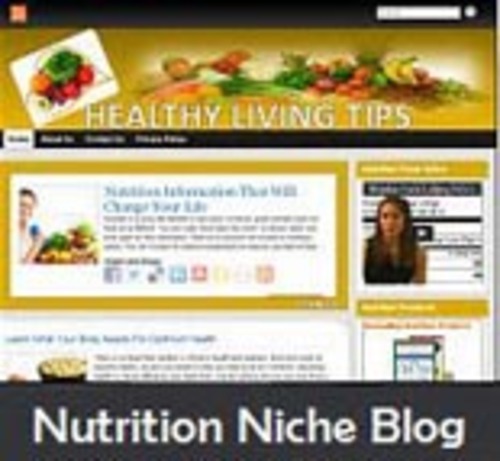 Product picture Nutrition Niche Blog