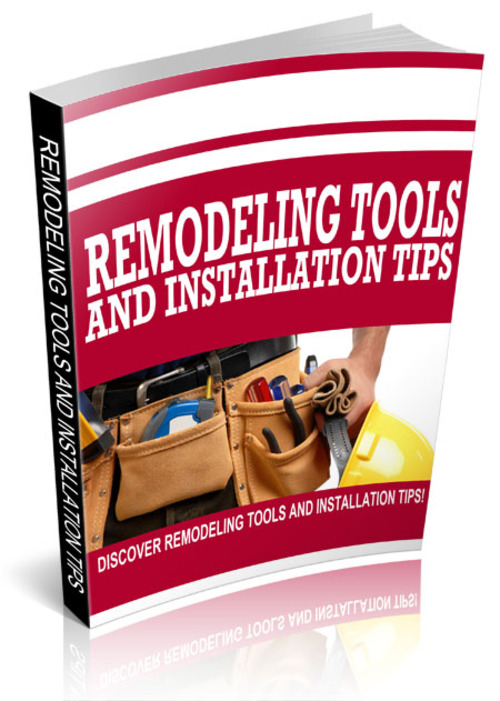 Product picture Remodeling Tools and Installation Tips 