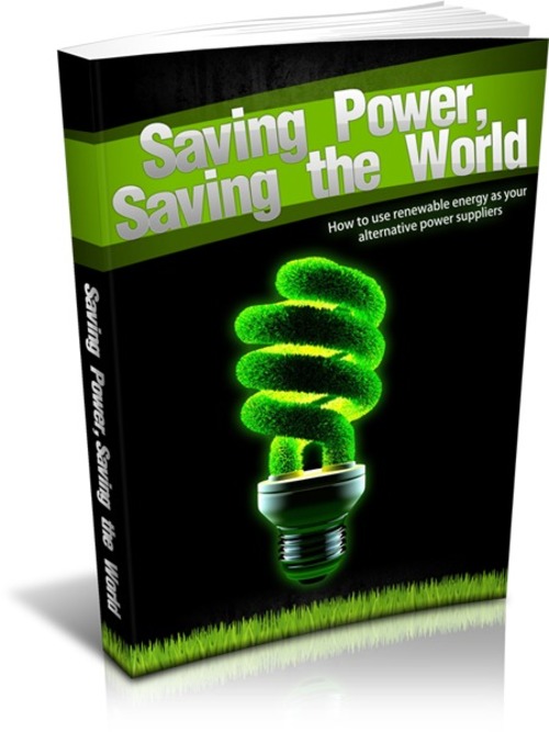 Product picture Saving Power Saving the World