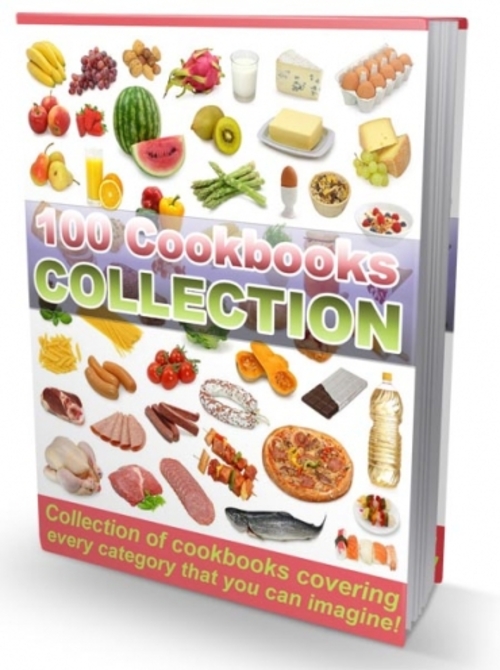 Product picture 100 Cookbooks Collection
