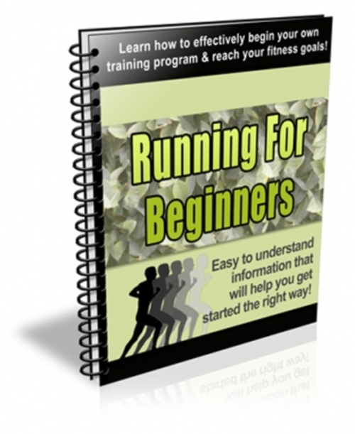 Product picture Running for Beginners PLR Newsletter Series