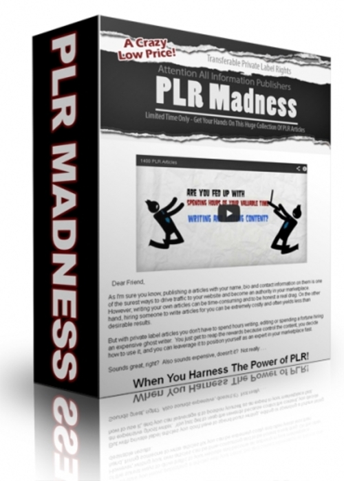 Product picture PLR Madness 1400 Articles