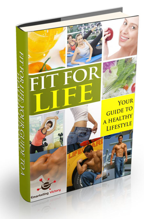 Product picture Fit For Life - Your Guide To A Healthy Lifestyle (MRR)