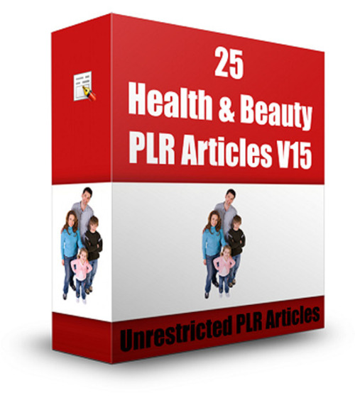 Product picture 25 Health & Beauty PLR Articles V15 