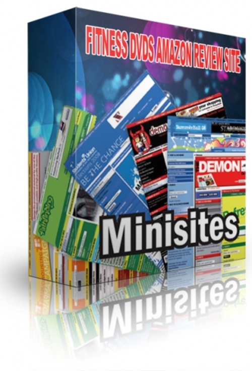 Product picture Fitness DVDs Amazon Review Site - MRR